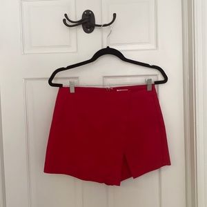 Red Skort